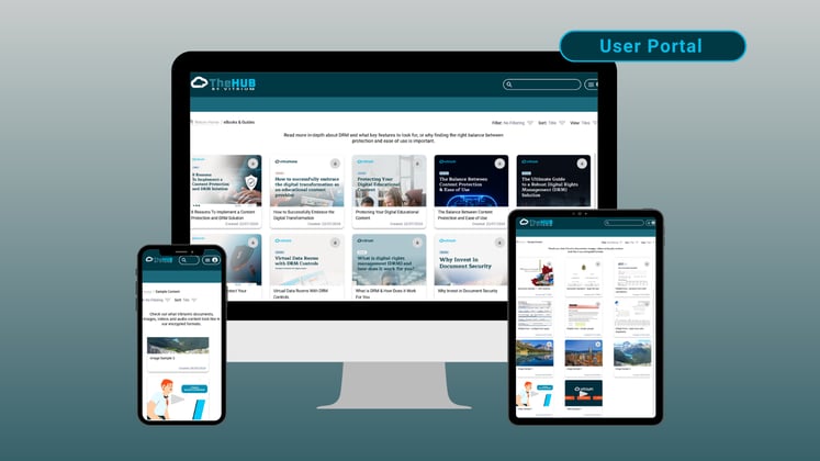Responsive MockUps - User Portal