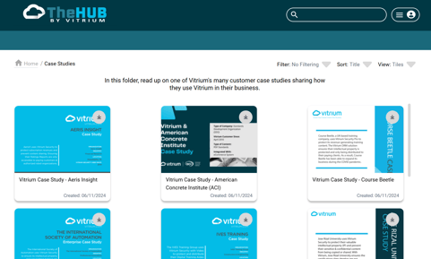 User Portal content files